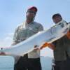 Ronaldo with a cute beach Tarpon 6/ 2008'