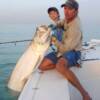 11 yr. old Mikey Venetti with one of Five Tarpon he boated on his first ever Tarpon trip to Sarasota 6/ 2007' 