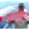 Mike Embry and a Red Snapper dinner 3/ 2007'