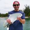 Tommy Skadron with a chunky Sarasota Bay Pompano 3/ 2007'