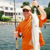 Chris Barksdale catches the biggest Snook of the day on the LAST bait in the well