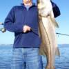 Doug Morgan with his FIRST Snook, a 27 pound Monster, on Berkley GULP 3/2009'